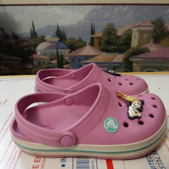 🚣🏩CROCS CHILD SIZE 10 SLIPPERS🎠💒 - Picture 5 of 13